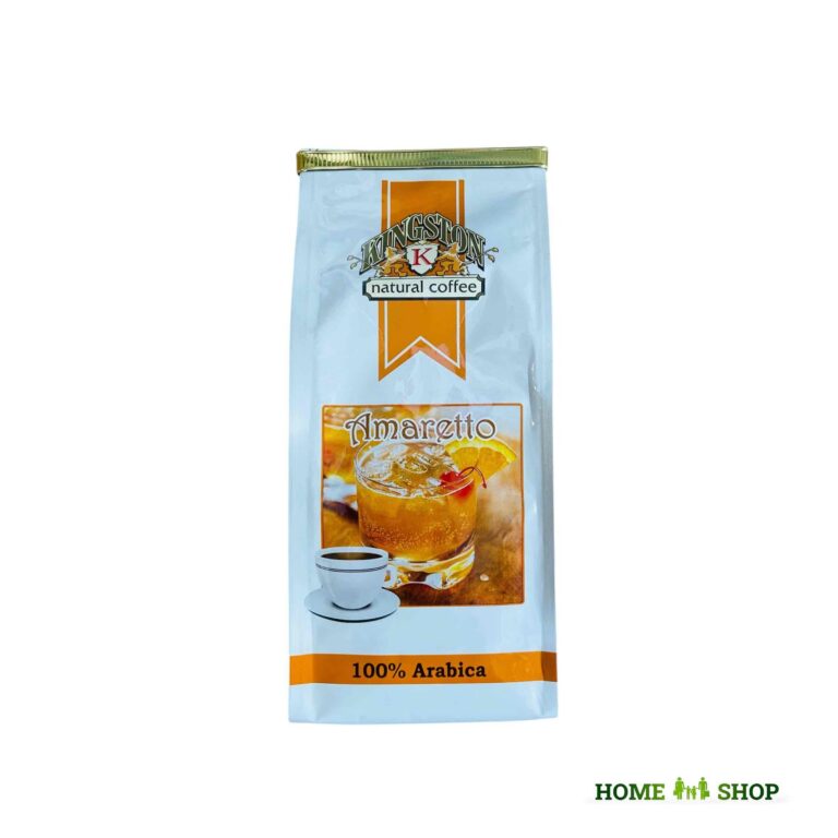 Maitsestatud jahvatatud kohv 100% Arabica KINGSTON Кофе amaretto молотый, ароматизированный 250г