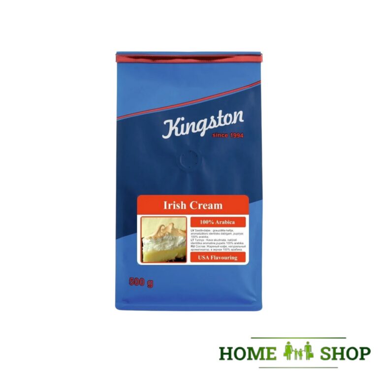 Kingston Flavored Coffee Beans arabica Irish Cream Ароматизированный кофе «Irish Cream» в зернах 0,5kg