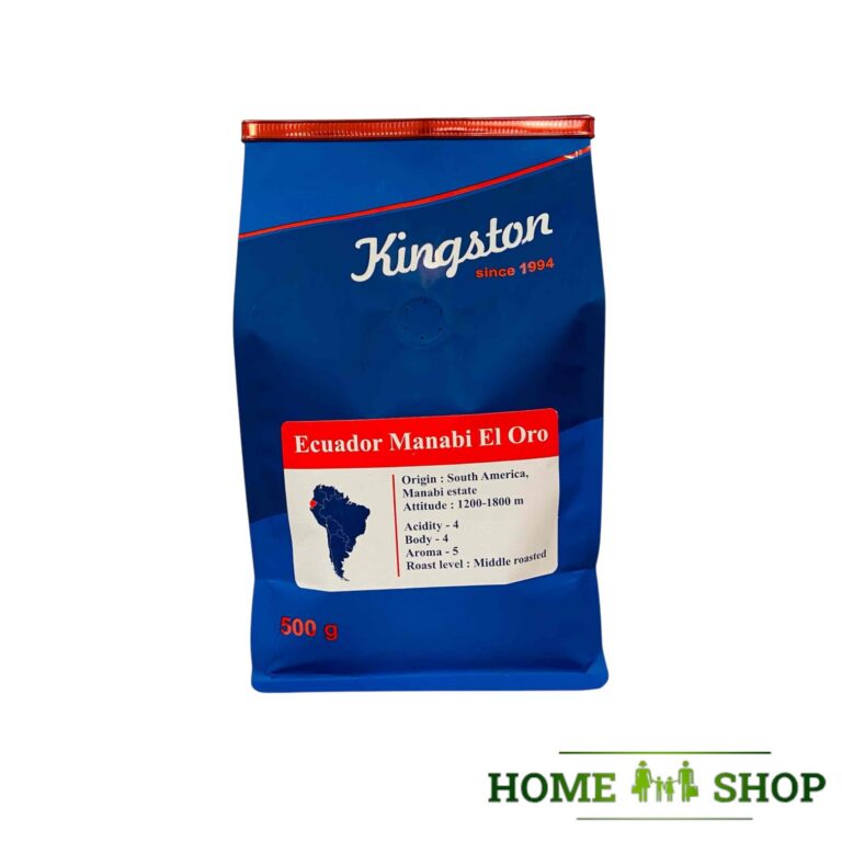 Kohvioad Kingston «Ecuador Manabi EL Oro» Кофе в зернах 100% арабика 500g